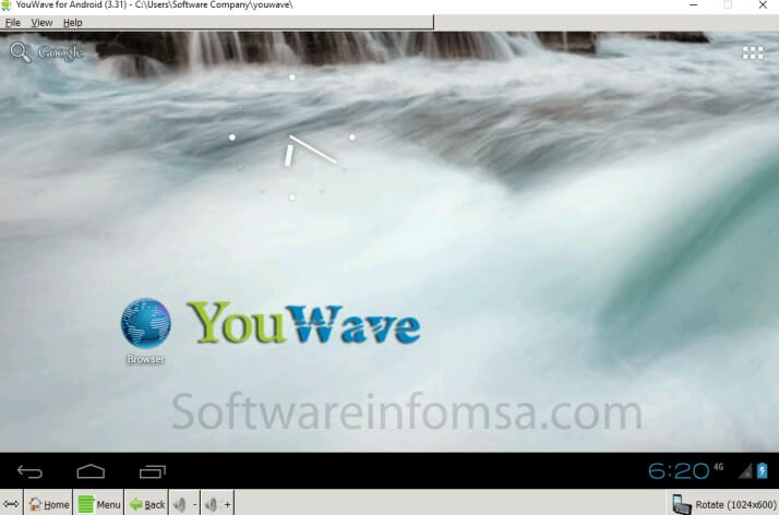 YouWave 3.31 Interface
